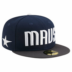 Dallas Mavericks Statement Edition Jersey Hook 59Fifty Fitted Hat for sale Navy | New Era discount