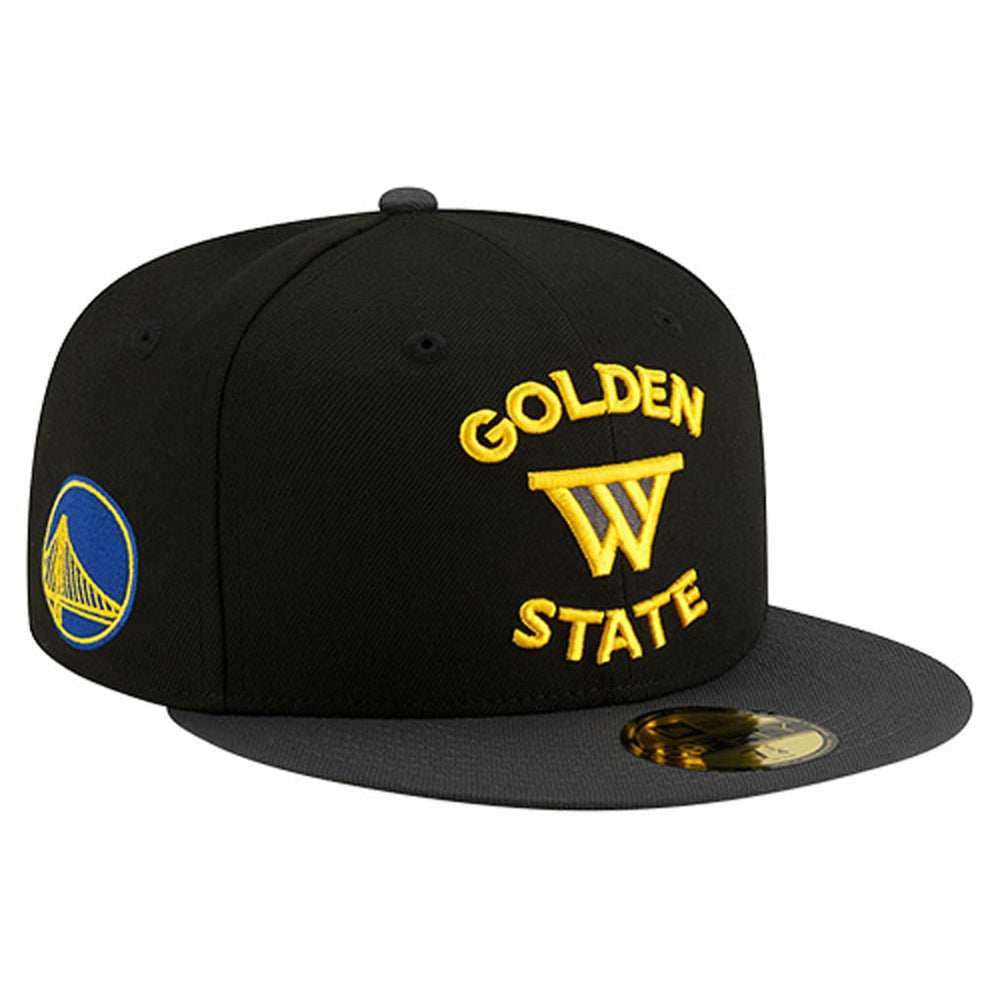 Golden State Warriors Statement Edition Jersey Hook 59Fifty Fitted Hat for sale Black | New Era online