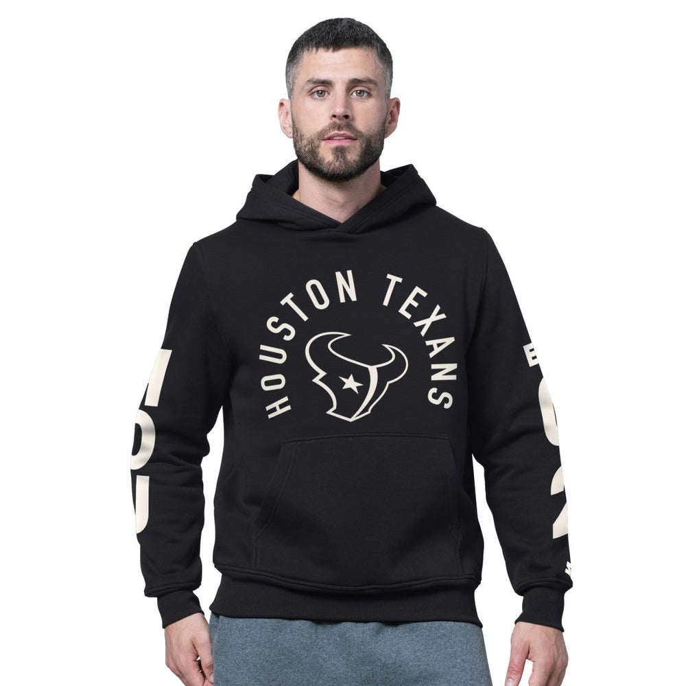 Houston Texans Starter Handoff Fleece Hoodie Sweatshirt Black