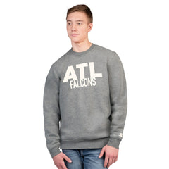 Atlanta Falcons Starter Assist Sweatshirt Charcoal