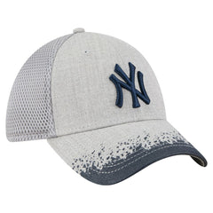 New York Yankees New Era Visor Paint Splatter 39THIRTY Flex Hat - Gray - New Era Discount
