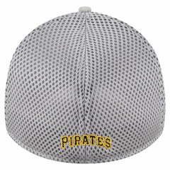 Pittsburgh Pirates New Era Visor Paint Splatter 39THIRTY Flex Hat - Gray - New Era Lifestyle