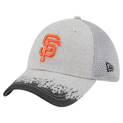 San Francisco Giants New Era Visor Paint Splatter 39THIRTY Flex Hat - Gray - New Era Online