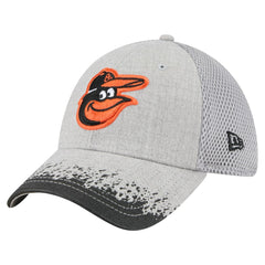 Baltimore Orioles New Era Visor Paint Splatter 39THIRTY Flex Hat - Gray - New Era Online