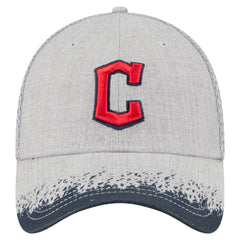 Cleveland Guardians New Era Visor Paint Splatter 39THIRTY Flex Hat - Gray - New Era Discount