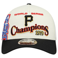 Pittsburgh Pirates New Era World Series 9FORTY M-Crown Adjustable Hat - Cream/Black - New Era on Sale