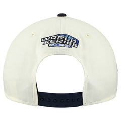 Boston Red Sox New Era World Series 9FORTY M-Crown A-Frame Adjustable Hat - Cream/Navy - New Era Online