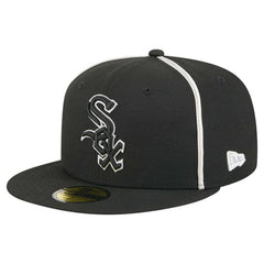 Chicago White Sox New Era Soutache 59FIFTY Fitted Hat - Black - New Era Lifestyle