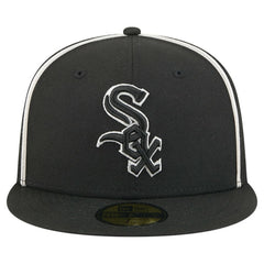 Chicago White Sox New Era Soutache 59FIFTY Fitted Hat - Black - New Era Lifestyle