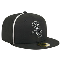 Chicago White Sox New Era Soutache 59FIFTY Fitted Hat - Black - New Era Lifestyle