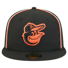 Baltimore Orioles New Era Soutache 59FIFTY Fitted Hat - Black - New Era Online