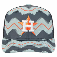 Houston Astros New Era Aztec Denim 9SEVENTY Adjustable Hat - Denim/Navy - New Era Sale