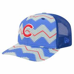 Chicago Cubs New Era Aztec Denim 9SEVENTY Adjustable Hat - Denim/Royal - New Era Online