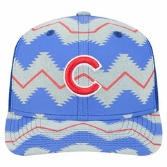 Chicago Cubs New Era Aztec Denim 9SEVENTY Adjustable Hat - Denim/Royal - New Era Online