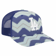 Los Angeles Dodgers New Era Aztec Denim 9SEVENTY Adjustable Hat - Denim/Royal - New Era Lifestyle