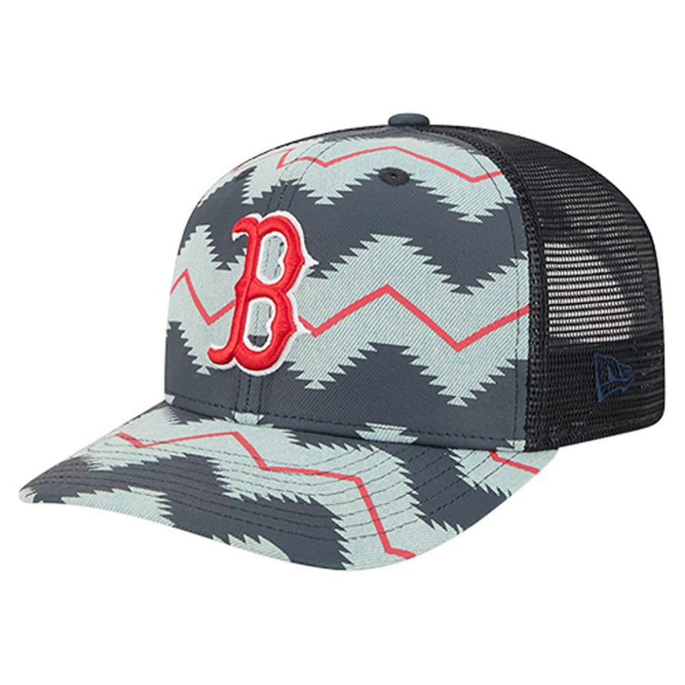 Boston Red Sox New Era Aztec Denim 9SEVENTY Adjustable Hat - Denim/Navy - New Era on Sale