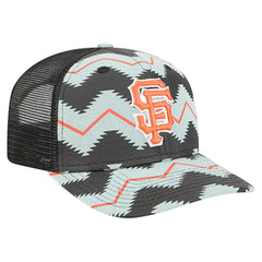 San Francisco Giants New Era Aztec Denim 9SEVENTY Adjustable Hat - Denim/Black - New Era Discount