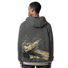 New Orleans Saints G-III Sports by Carl Banks Dual Threat Reversable Full-Zip Hooded Jacket Black/Charcoal