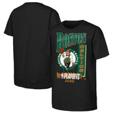Boston Celtics Youth 2025 NBA Playoffs Hype T-Shirt Black