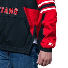 Houston Texans Starter Prospect Half-Zip Pullover Navy
