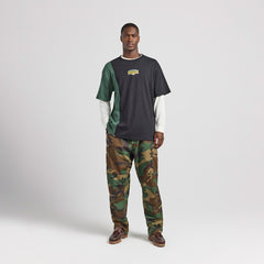 Green Bay Packers Off Season x NFL Unisex Spliced T-Shirt Black