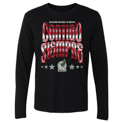 Mexico National Team 500 Level Contigo Siempre Vintage Long Sleeve T-Shirt Black