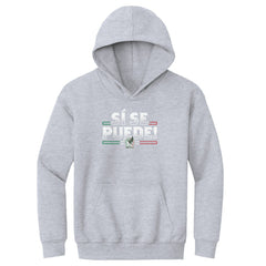 Mexico National Team 500 Level Youth Si Se Puede Pullover Hoodie Gray