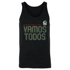 Mexico National Team 500 Level Vamos Todos Inline Bold Tank Top Black