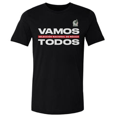 Mexico National Team 500 Level Vamos Todos Cotton T-Shirt Black