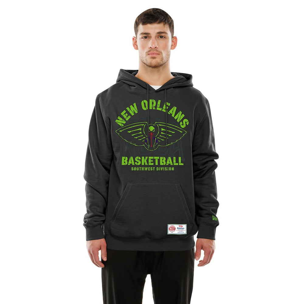 New Orleans Pelicans 2025/26 City Edition Fleece Hoodie Black | New Era for sale
