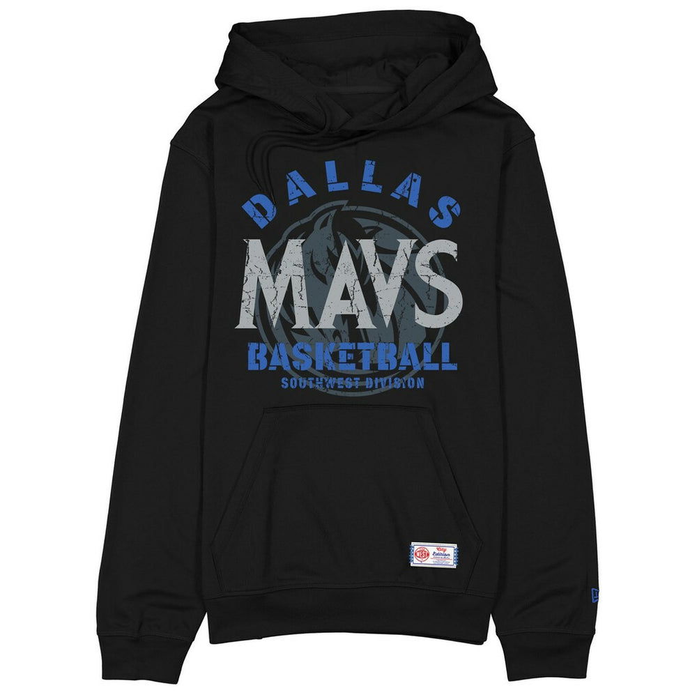 Dallas Mavericks 2025/26 City Edition Fleece Hoodie for sale Black | New Era US