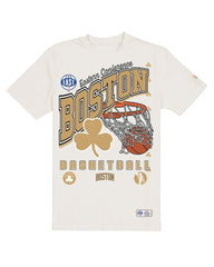 Boston Celtics Oversized City Edition Remix Vintage T-Shirt Cream | New Era outlet