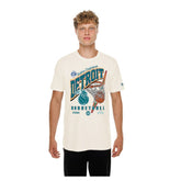 Detroit Pistons Oversized City Edition Remix Vintage T-Shirt for sale Cream | New Era US
