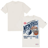Memphis Grizzlies Oversized City Edition Remix Vintage T-Shirt Cream | New Era for sale