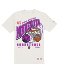 Minnesota Timberwolves Oversized City Edition Remix Vintage T-Shirt Cream | New Era Near Me