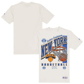 New York Knicks Oversized City Edition Remix Vintage T-Shirt Cream | New Era Lifestyle