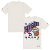 Philadelphia 76ers Oversized City Edition Remix Vintage T-Shirt Cream | New Era Near Me