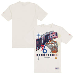 Philadelphia 76ers Oversized City Edition Remix Vintage T-Shirt Cream | New Era Near Me