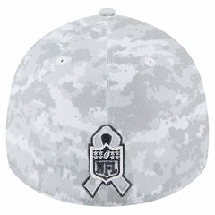 Kansas City Chiefs New Era 2025 Salute to Service Digital Camo Fan Pack 39THIRTY Flex Hat White