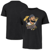 Fernando Tatis Jr. San Diego Padres '47 Player Caricature Franklin T-Shirt - Black - 47 brand Discount