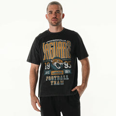 Jacksonville Jaguars The Wild Collective Unisex Band T-Shirt Black