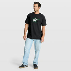 Dallas Stars Fanatics Stadium Slub T-Shirt - Black - NHL 203024610