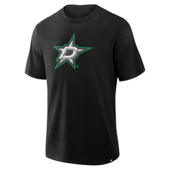 Dallas Stars Fanatics Stadium Slub T-Shirt - Black - NHL 203024610