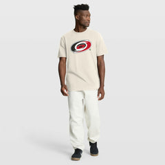 Carolina Hurricanes Fanatics Stadium Slub T-Shirt - Cream - NHL 203024622