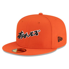 Baltimore Orioles New Era x Hyperfly 59FIFTY Fitted Hat - Orange - New Era Lifestyle