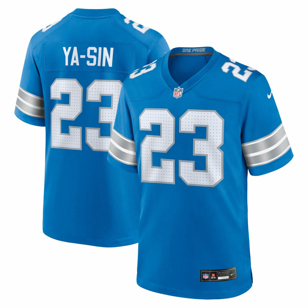Nike Rock Ya-Sin Detroit Lions Team Game Jersey Blue