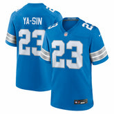 Nike Rock Ya-Sin Detroit Lions Team Game Jersey Blue