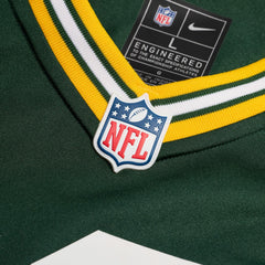 Nike Nate Hobbs Green Bay Packers Team Game Jersey Green