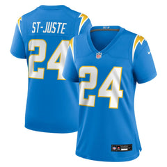 Nike Benjamin St-Juste Los Angeles Chargers Women's Team Game Jersey Powder Blue