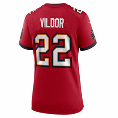 Nike Kindle Vildor Tampa Bay Buccaneers Women's Team Game Jersey Red